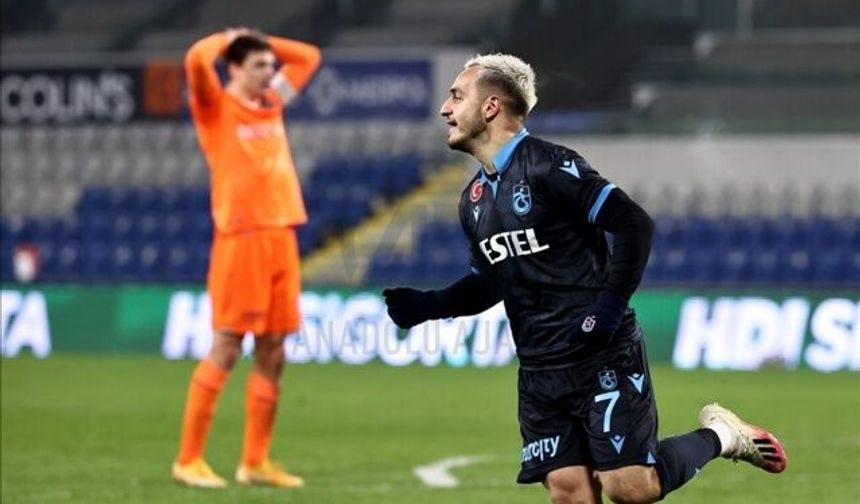 Yusuf Sarı attı Trabzonspor Başakşehir’i de yendi