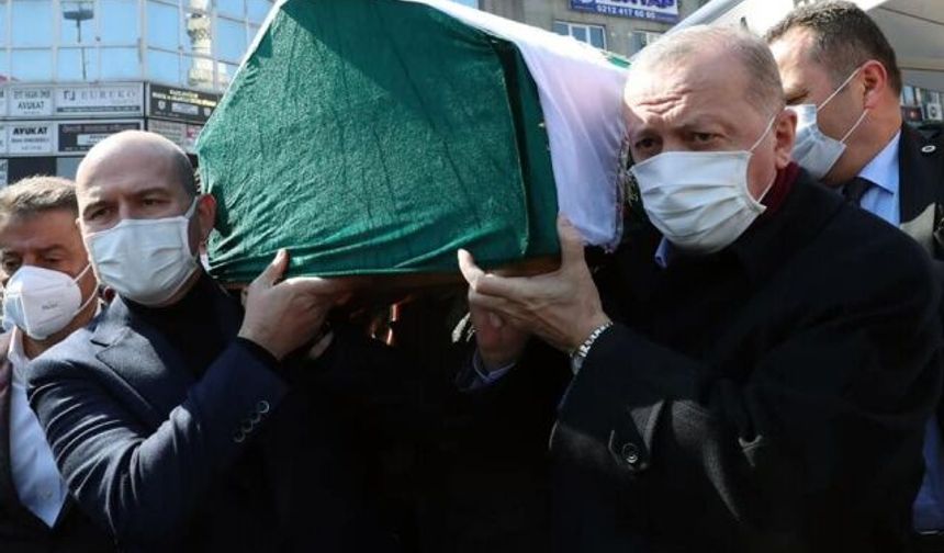 Bakan Soylu'nun annesi Servet Soylu son yolculuğuna uğurlandı