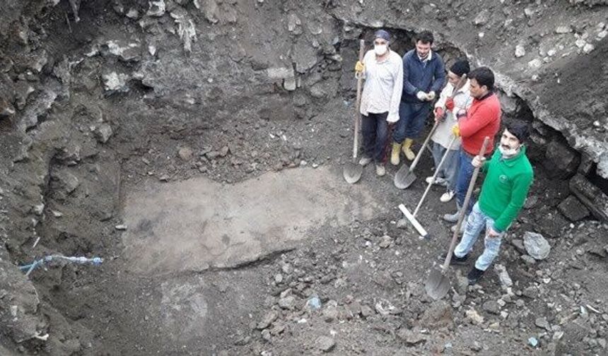 Büyükşehir Belediyesi tarihi dokuyu ortaya çıkardı