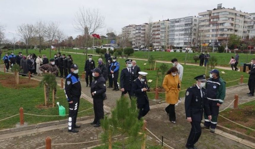 Büyükşehirden Şehit Polisler için Hatıra Ormanı