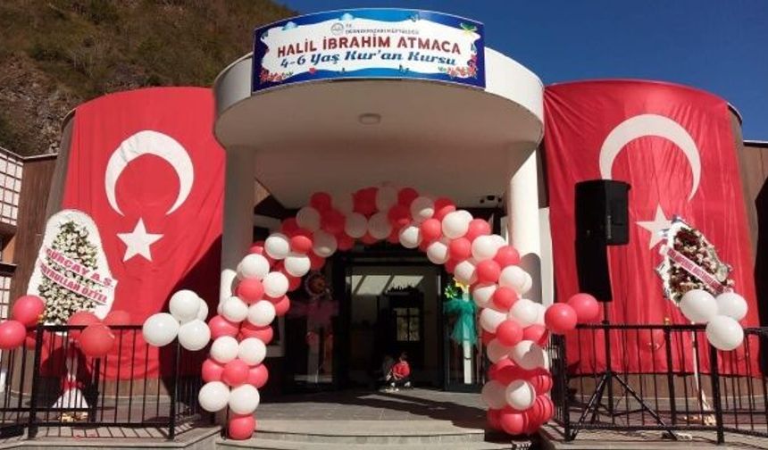 4-6 yaş Kur’an kursu hizmete girdi