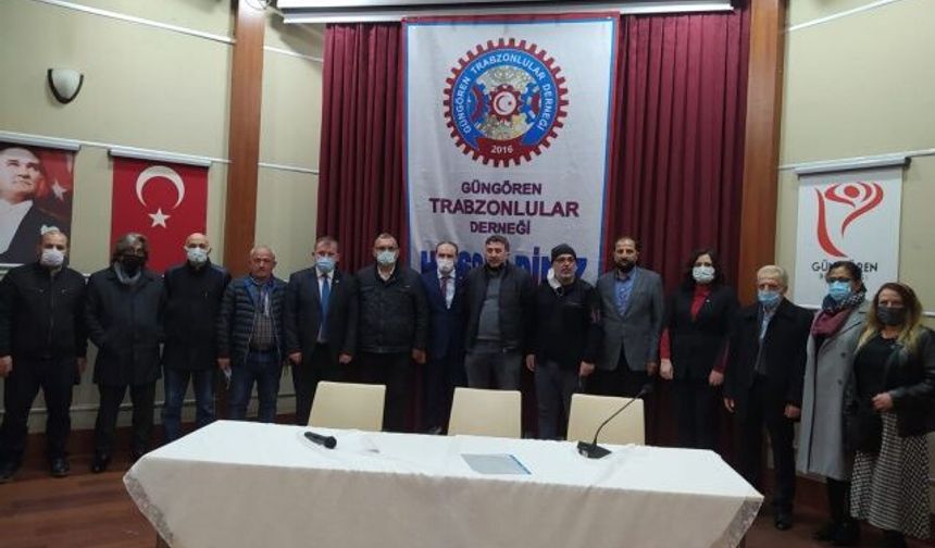 Güngören Trabzonlular Derneği’nde Yılmaz yeniden başkan