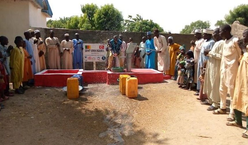 TDF'den Eren Bülbül adına su kuyusu