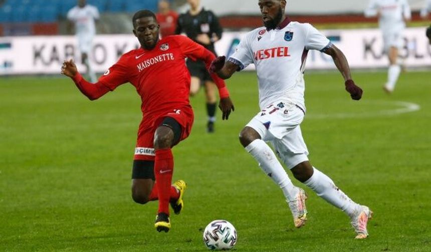 Trabzonspor G.Antep’i de Bakesatas’la geçti