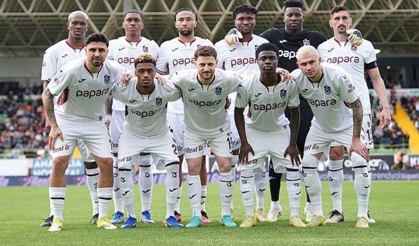 Trabzonspor Alanya’da durdu