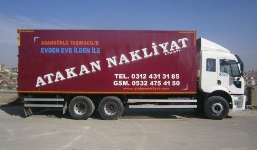 Evden eve Atakan nakliyat Ankara