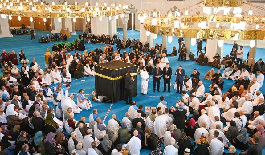 950 hacı adayı dualarla uğurlandı