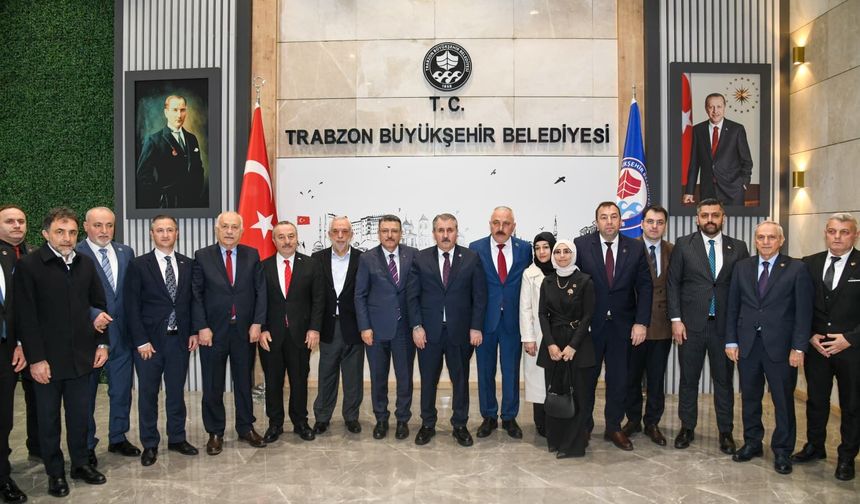 BBP Genel Başkanı Destici’den Başkan Genç’e ziyaret