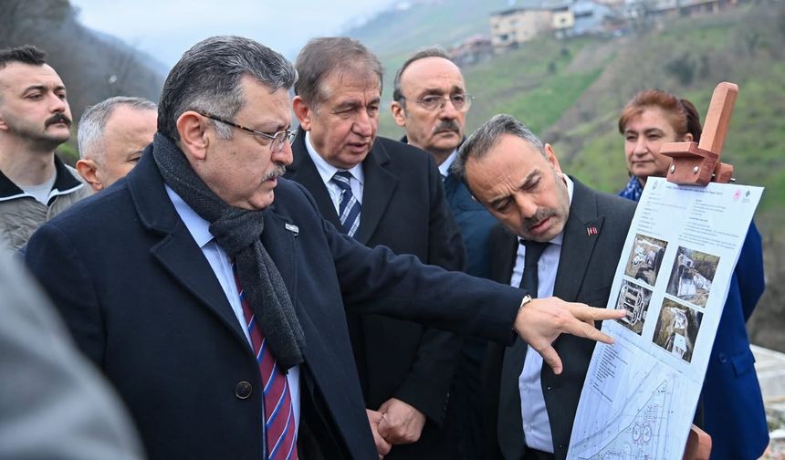 Büyükşehir’den Düzköy’e dev altyapı yatırımı