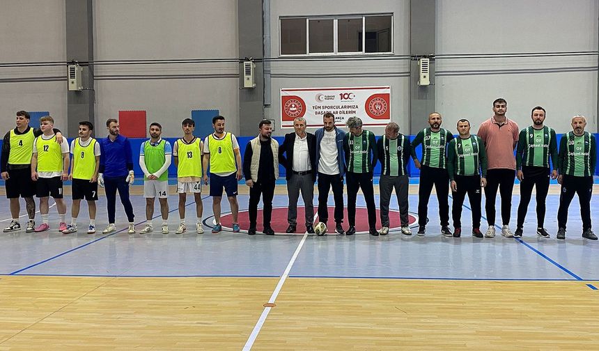 3. Geleneksel Futsal Turnuvası heyecanı başladı