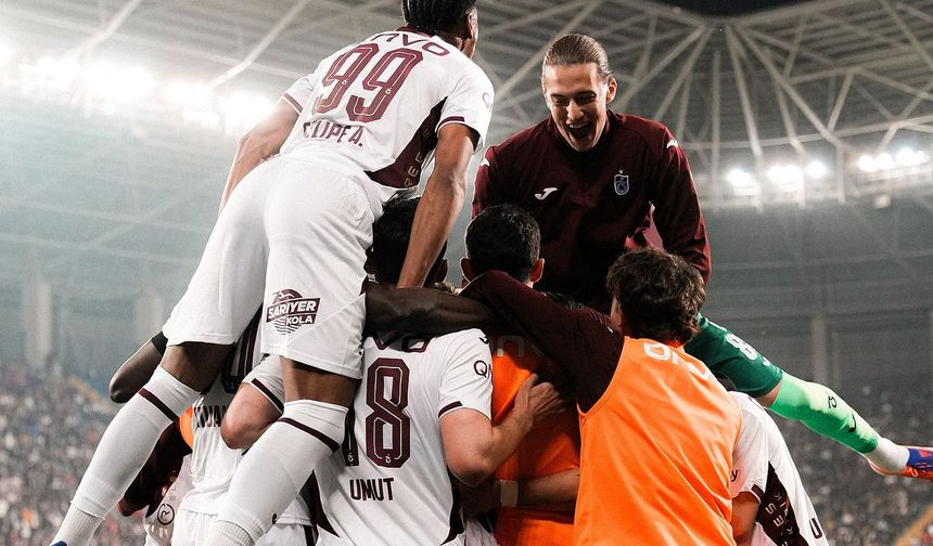 Trabzonspor G.Birliği’ni 2-1 yendi  Türkiye Kupası'nda finale yükseldi