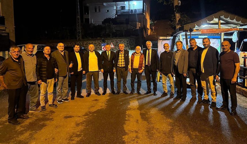 Başkan Sarıalioğlu'ndan hacılara ziyaret