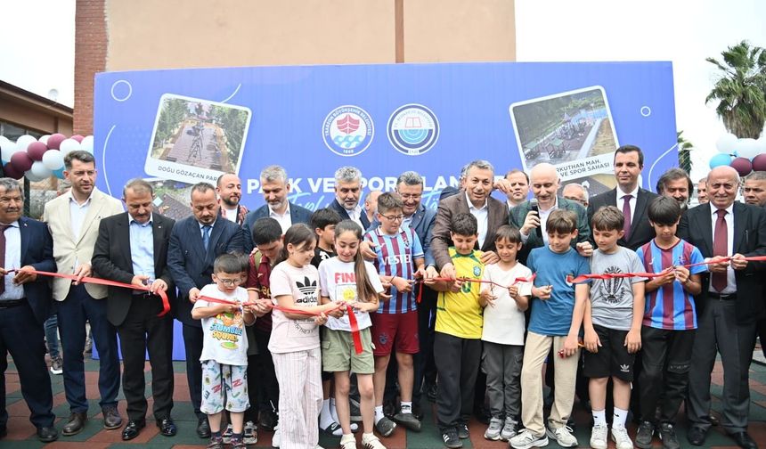 Beşikdüzü’nde 4 yeni çocuk parkı hizmete açıldı