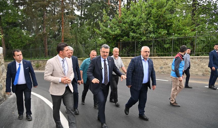 Büyükşehir'den Atatürk Köşkü yolunda tarihi çalışma
