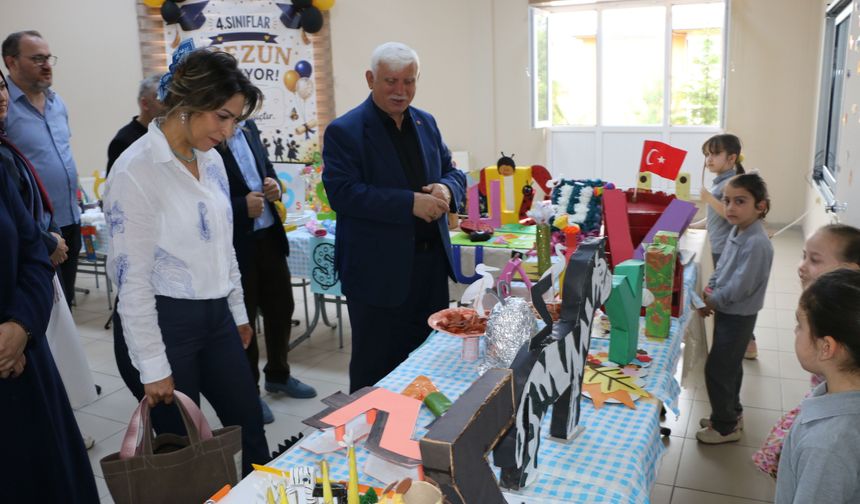 İsmail Yıldırım İlkokulu’nda Ses Çalışmaları sergisi