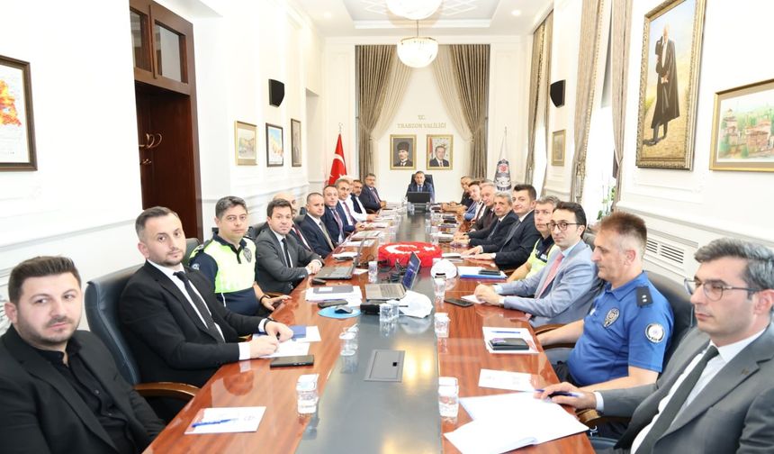 Trabzon'un trafiği masaya yatırıldı