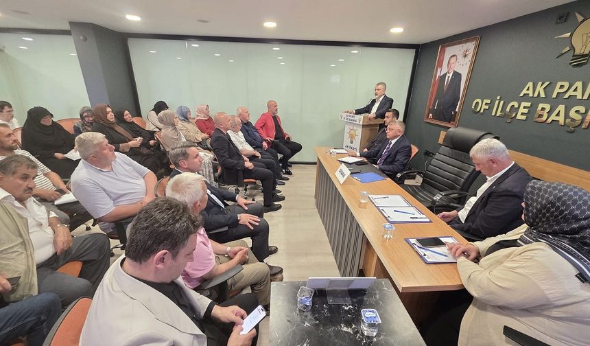 AK Parti Of teşkilatı danışma meclisi toplantısında buluştu
