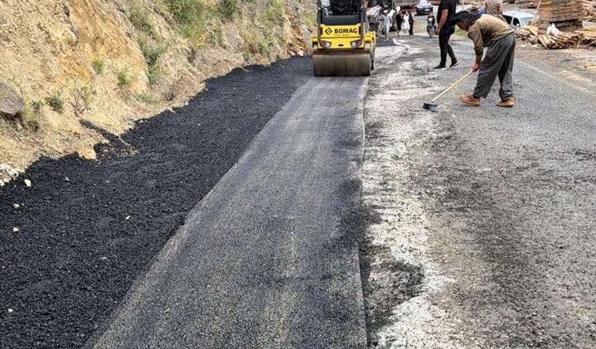 Bozulan yollara hızlı müdahale