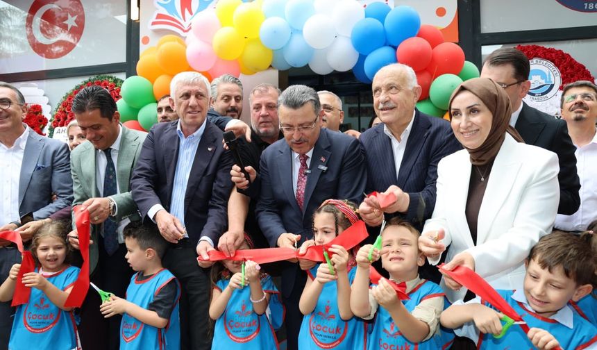 Büyükşehir’in ‘Bizim çocuk yaşam merkezi’ hizmete açıldı