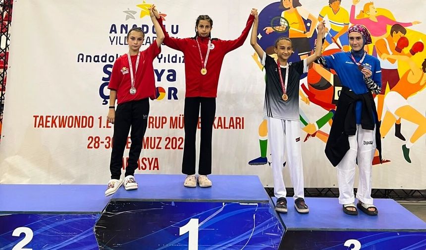 Büyükşehir’in sporcuları madalyaları topladı