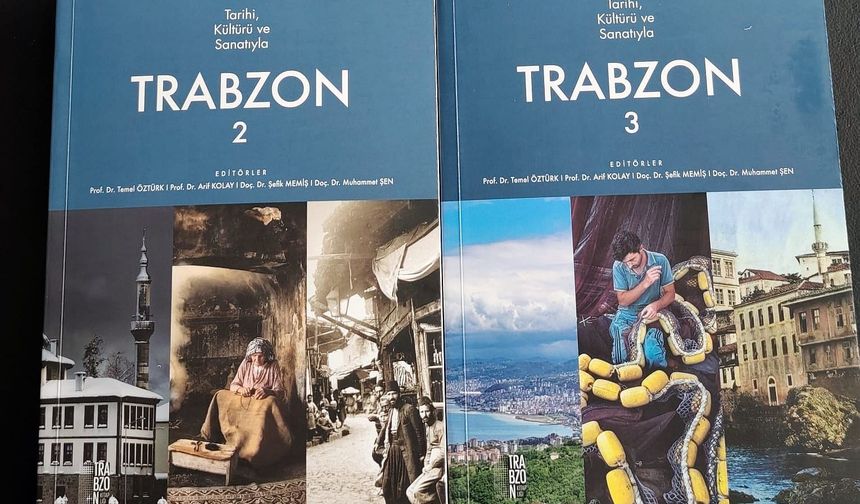 Büyükşehir'den 3 ciltlik Trabzon kitabı