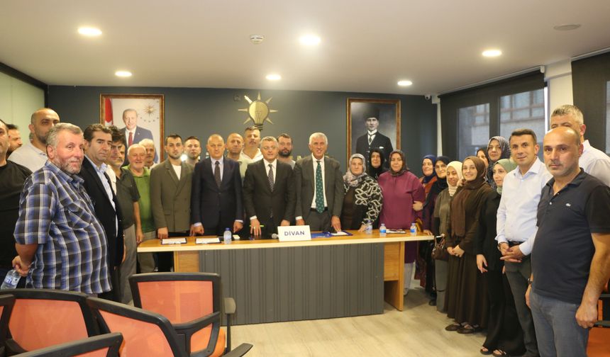 Ak Parti Of İlçe Teşkilatı Ağustos ayı ilçe danışma toplantısı yapıldı