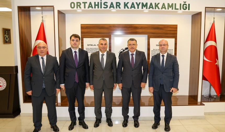 Başkan Genç’ten Ortahisar Kaymakamı Kotan’a hayırlı olsun ziyareti