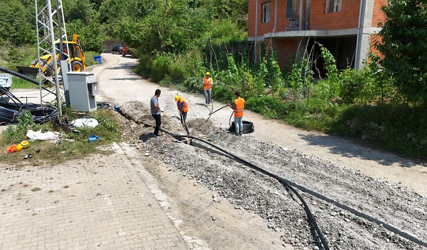 Büyükşehir’den Araklı Ortaköy’e güçlü altyapı
