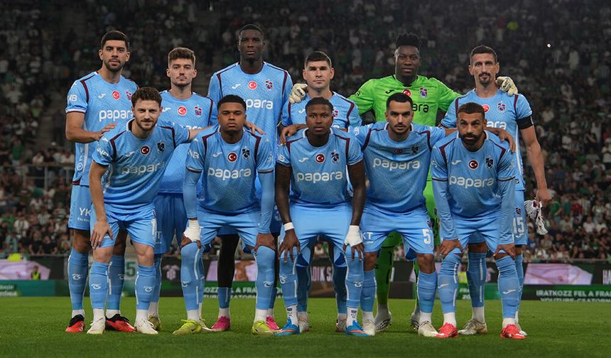 Trabzonspor Avrupa yolculuğuna Konferans Ligi’nde devam edecek