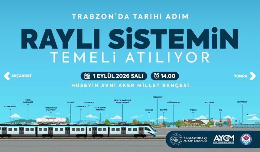 Raylı sitemin temeli Avni Aker'de atılacak