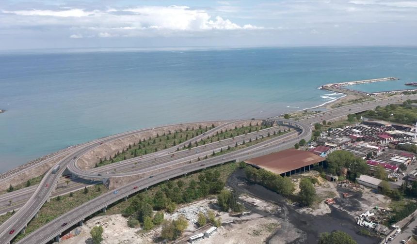 Trabzon'a ulaşımda büyük yatırımlar yapılıyor