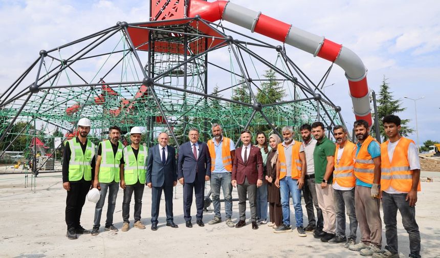 100. Yıl Parkı'nda sona yaklaşıldı