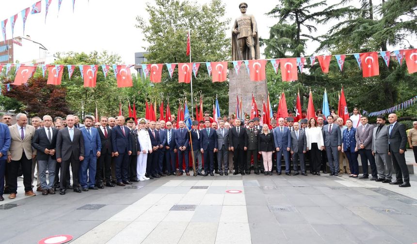 Atatürk’ün Trabzon’a ilk gelişinin 102. yıl dönümü kutlandı