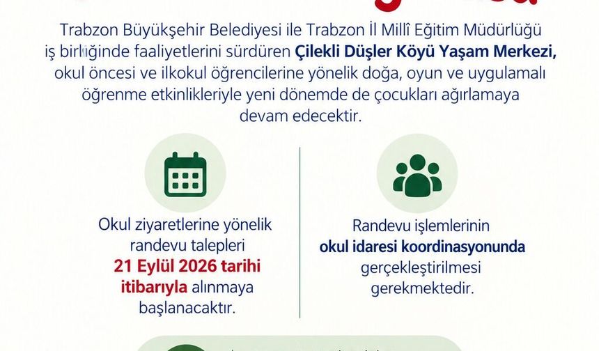 Çilekli Düşler Köyü Yaşam Merkezi’nde yeni dönem başlıyor