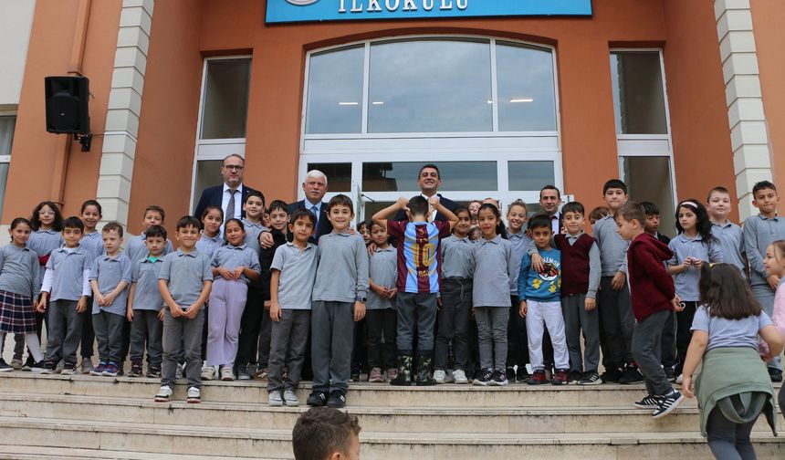 Kaymakam Akça’dan İsmail Yıldırım İlkokulu’na ziyaret