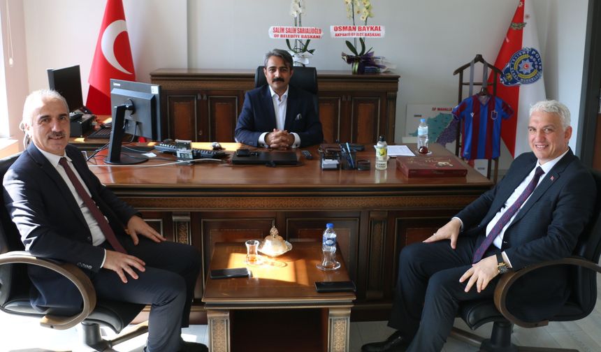Of’un Yeni Emniyet Müdürü Ersin Tütüncü göreve başladı