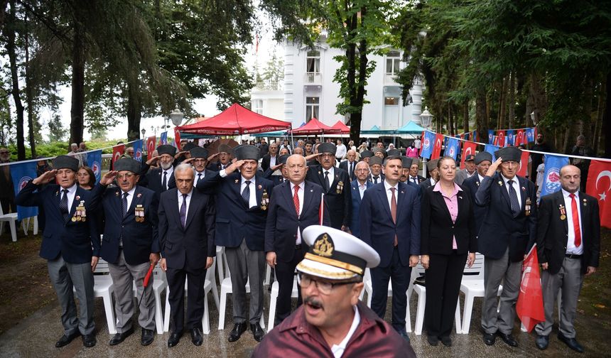 Trabzon'da gazilere duygulandıran sürpriz