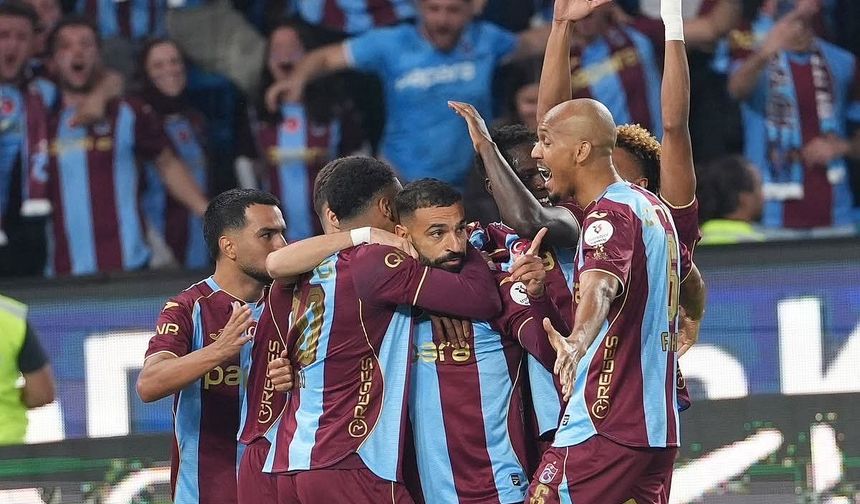 Trabzon’da Salah şov... Trabzonspor 4-0 Galatasaray