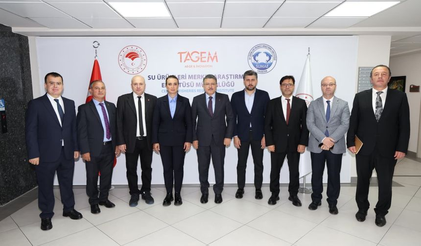 Başkan Genç'ten Su Ürünleri Araştırma Enstitüsü'ne övgü