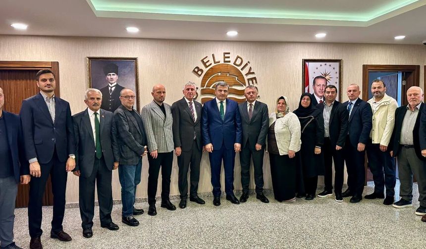 Başkan Sarıalioğlu, Gümüşhane Milletvekili Köse'yi ağırladı