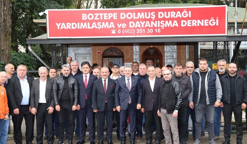 Dolmuş esnafına güvence: kimse mağdur olmayacak