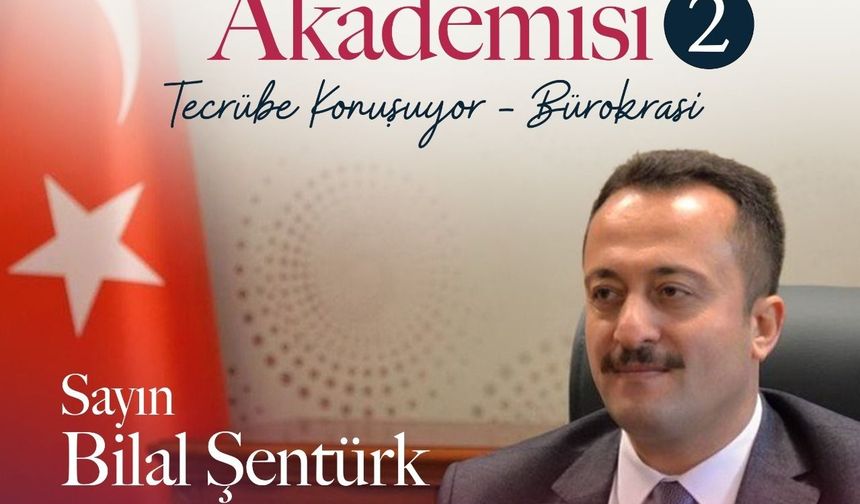 Genç Liderler Akademisi’nde ilk konuk Bilal Şentürk