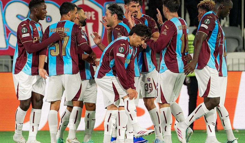 Trabzonspor, Konferans Ligi’ne KuPS galibiyetiyle başladı