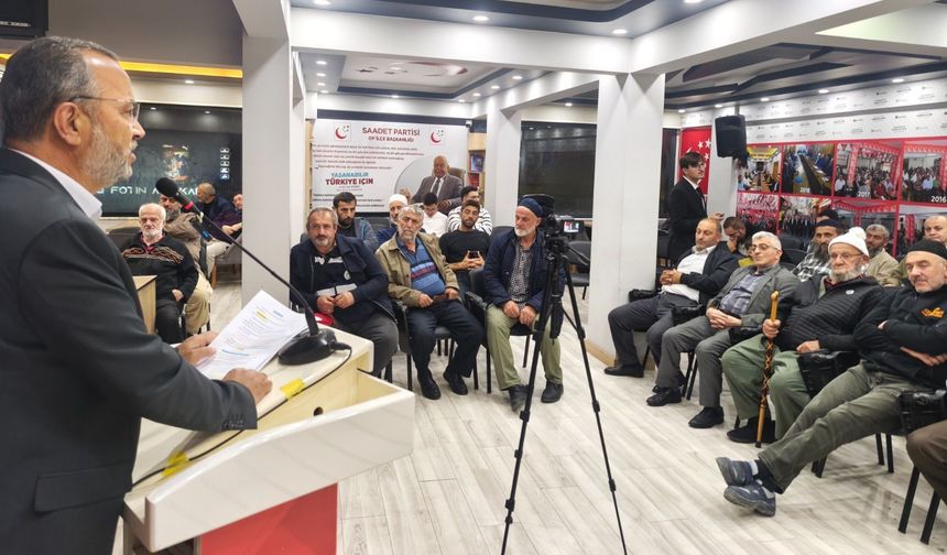 Sermaye değil, adalet ve millet önceliğimizdir