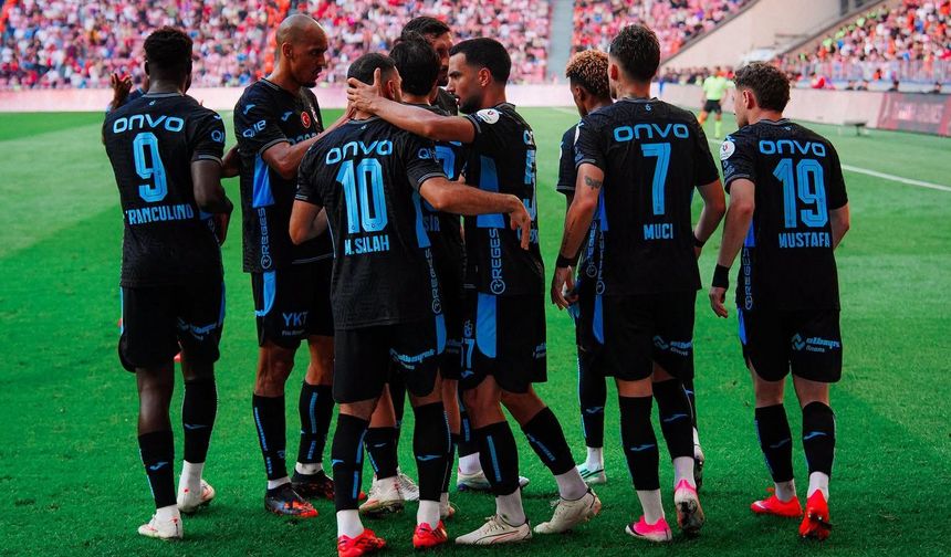 Trabzonspor Samsunspor’un fişini 12 dakikada çekti