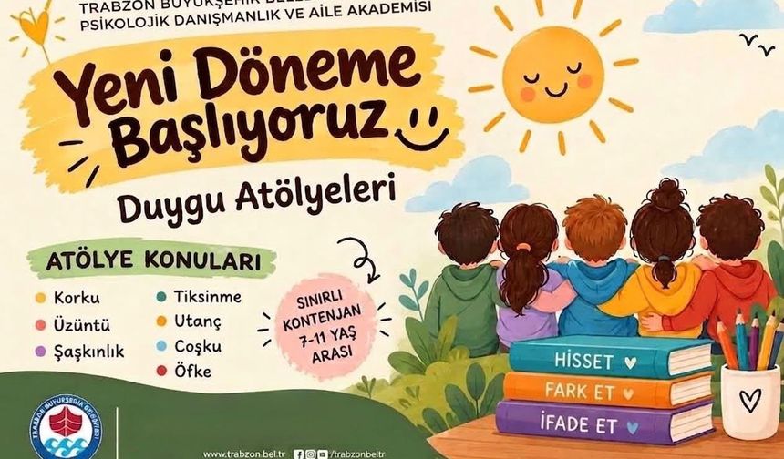 Büyükşehirin Duygu Atölyeleri’nde yeni dönem başlıyor