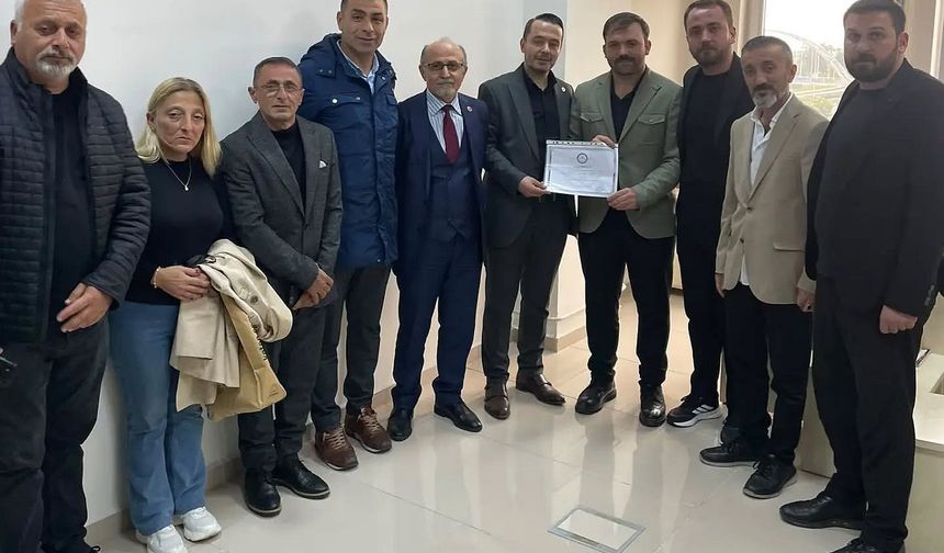 Yeni Parti Of İlçe Başkanı Semih Abdik
