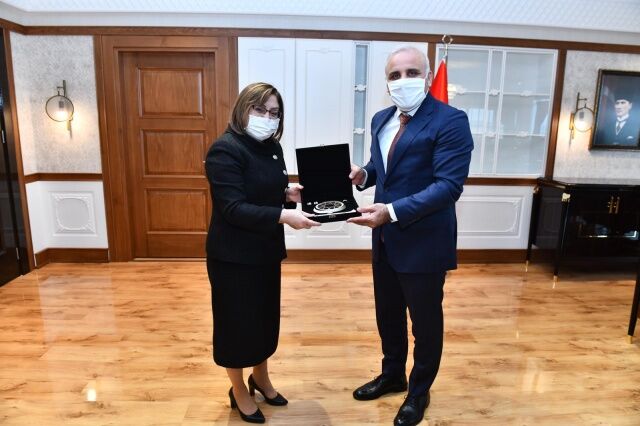 TBB Başkanı Şahin’den Büyükşehir’e Ziyaret