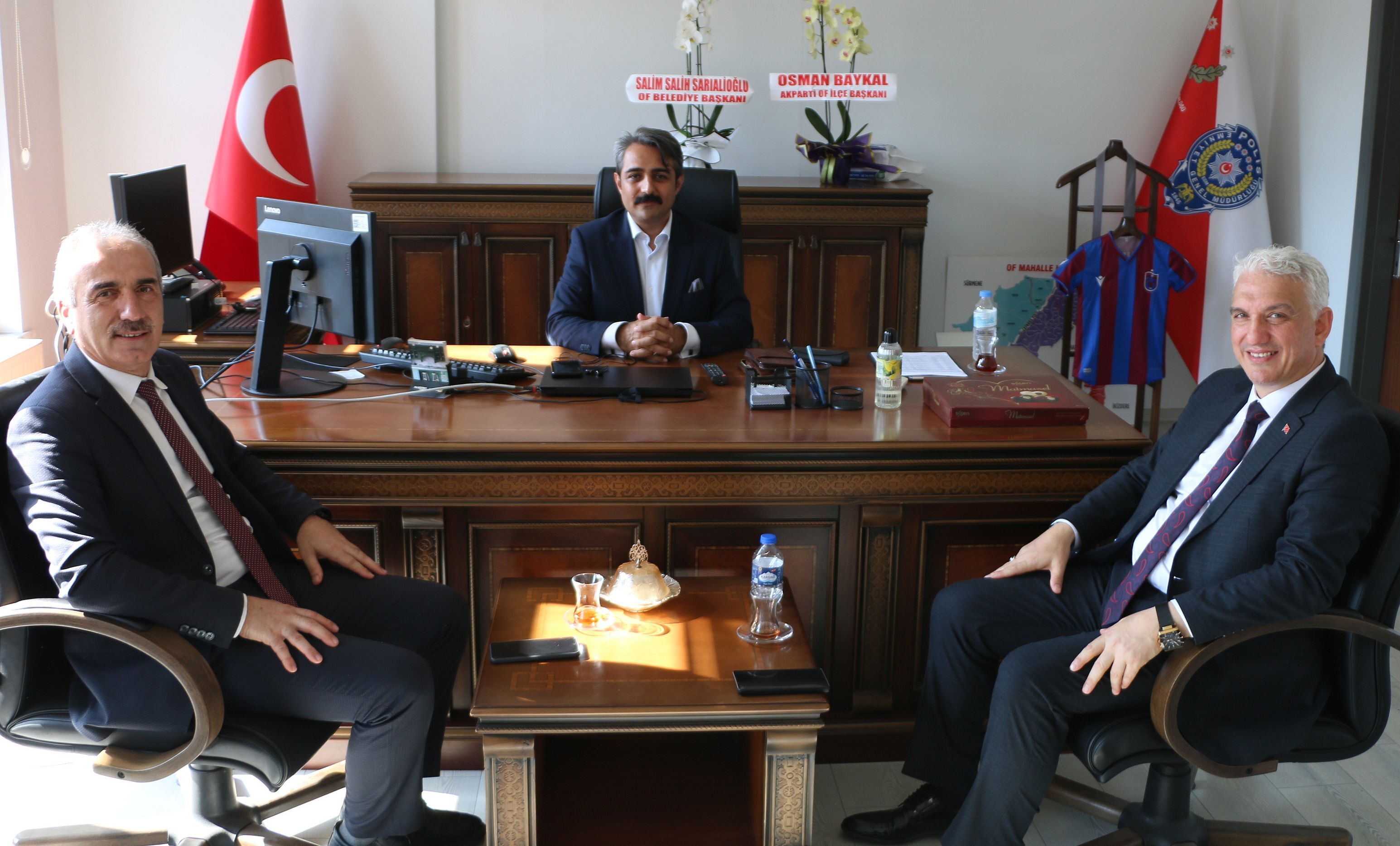 Of’un Yeni Emniyet Müdürü Ersin Tütüncü Göreve Başladı 3